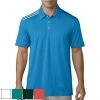 Adidas Essential 3 Stripe Polo Shirt