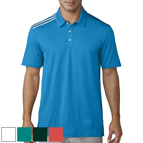 adidas Essential 3 Stripe Polo Shirt Adidas Essential 3 Stripe Polo Shirt -Cheap Fairway Golf Store ADS0371 371