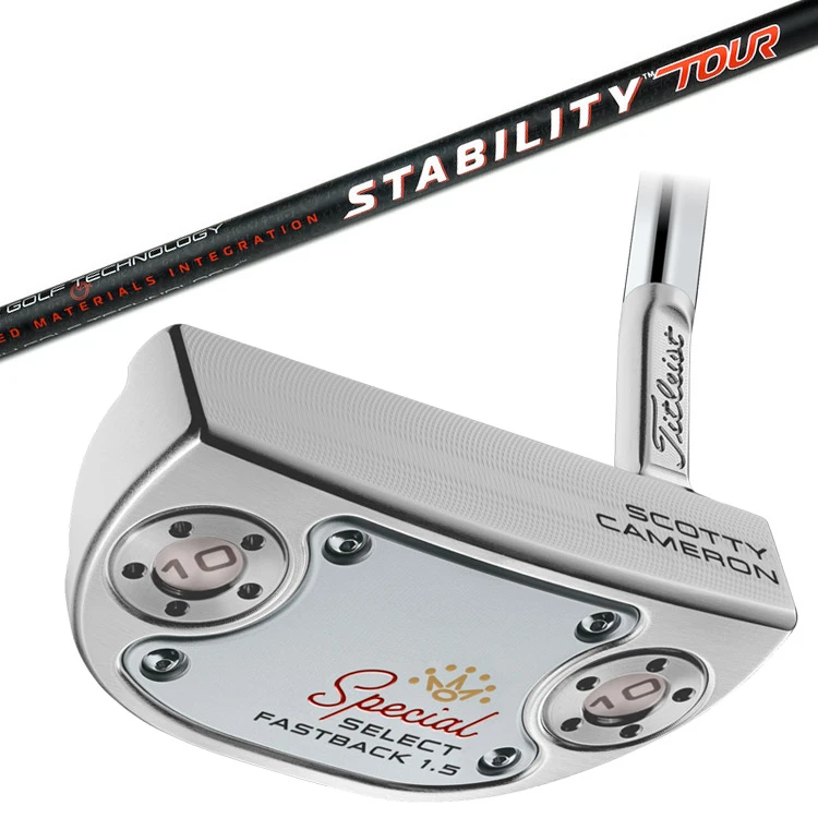 BGT Scotty Cameron Special Select Fastback 1.5 Putter w/Stability Tour Breakthrough Golf Technology BGT Scotty Cameron Special Select Fastback 1.5 Putter W/Stability Tour -Cheap Fairway Golf Store BGT0009