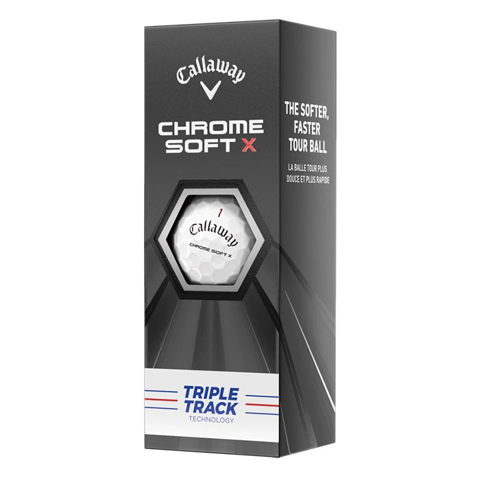 Callaway Chrome Soft X Triple Track Golf Ball Callaway Chrome Soft X Triple Track Golf Ball -Cheap Fairway Golf Store CAL1869a