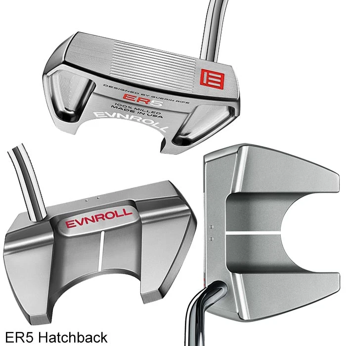 Evnroll Classic Series Mallet Silver Satin Finish Putters 2 Evnroll Classic Series Mallet Silver Satin Finish Putters - Image 2