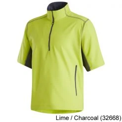 Footjoy Short Sleeve Sport Windshirt 2 Footjoy Short Sleeve Sport Windshirt -Cheap Fairway Golf Store FTJ1353b