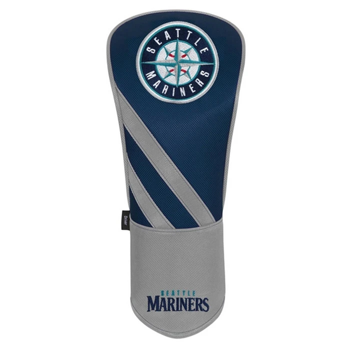 Global Tour Golf MLB Seattle Mariners Driver Headcover 1 Global Tour Golf MLB Seattle Mariners Driver Headcover