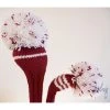 Jan Craig Red White Stripe Headcover Set