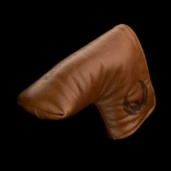 Kronos Golf Dark Leather Putter Cover