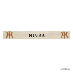 Miura Smathers & Branson Miura M-Text Centered Belt 2 Miura Smathers & Branson Miura M-Text Centered Belt -Cheap Fairway Golf Store MIU0127b