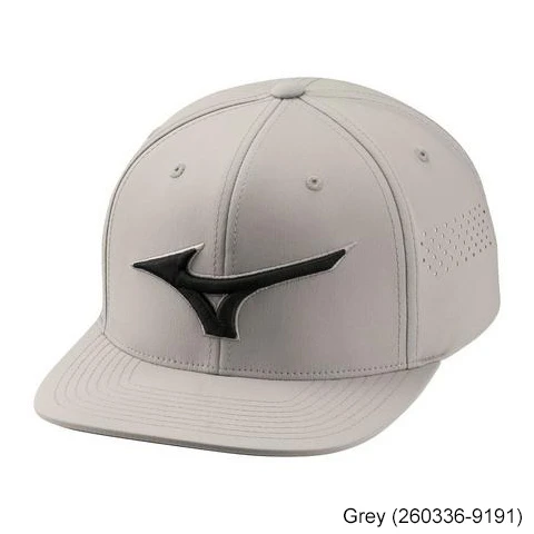 Mizuno Tour Flat Snapback Hat 3 Mizuno Tour Flat Snapback Hat - Image 3