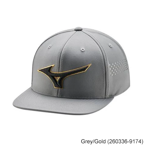 Mizuno Tour Flat Snapback Hat 6 Mizuno Tour Flat Snapback Hat - Image 6