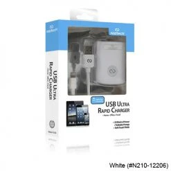 Naztech 2.1A Lightning 8 Pin Travel Charger -Cheap Fairway Golf Store NAZ0004 4d