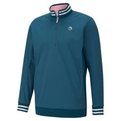 Puma AP Handshake 1/4 Zip 2 Puma AP Handshake 1/4 Zip -Cheap Fairway Golf Store PMA0562b