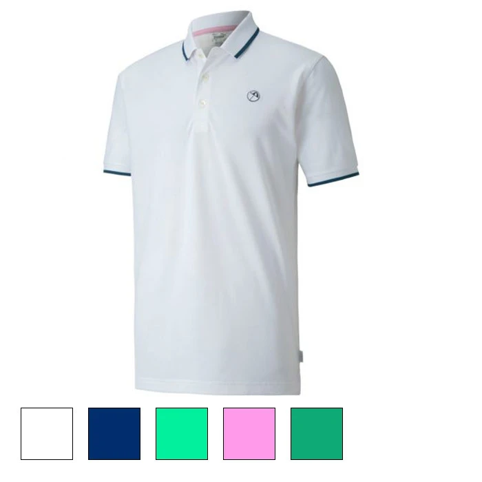 Puma Signature Tipped Golf Polo Puma Signature Tipped Golf Polo -Cheap Fairway Golf Store PMA0566