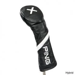 Ping Black Leather Headcover -Cheap Fairway Golf Store PNG0584 584c