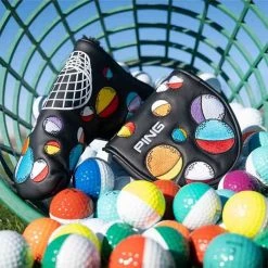 Ping Vintage Strobic Mallet Putter Cover 7 Ping Vintage Strobic Mallet Putter Cover -Cheap Fairway Golf Store PNG0821c