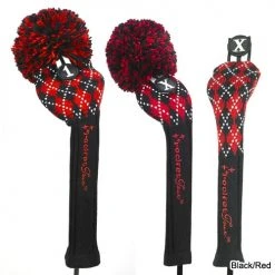 RocketTour Argyle Pom Pom Headcover 10 RocketTour Argyle Pom Pom Headcover -Cheap Fairway Golf Store ROC0008 8b