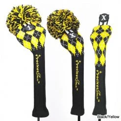 RocketTour Argyle Pom Pom Headcover 11 RocketTour Argyle Pom Pom Headcover -Cheap Fairway Golf Store ROC0008 8c