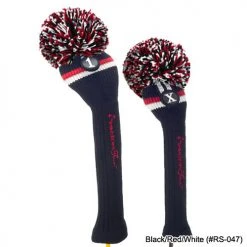 RocketTour Victory Stripe Knit Pom Pom Headcover 11 RocketTour Victory Stripe Knit Pom Pom Headcover -Cheap Fairway Golf Store ROC0013d
