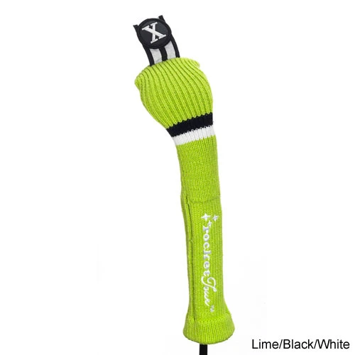 RocketTour Victory Stripe Knit Pom Pom Headcover 7 RocketTour Victory Stripe Knit Pom Pom Headcover - Image 7