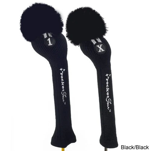 RocketTour Solid Pom Pom Headcover 3 RocketTour Solid Pom Pom Headcover - Image 3