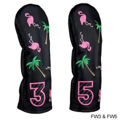 Rose & Fire Flamingo Premium USA Leather Headcover -Cheap Fairway Golf Store RSF0050 50b