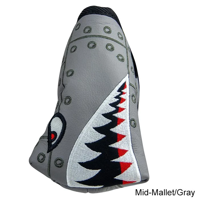 Rose & Fire Bomber/Warhawk Premium USA Leather Putter Covers 6 Rose & Fire Bomber/Warhawk Premium USA Leather Putter Covers - Image 6