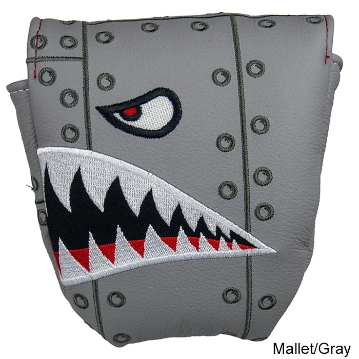 Rose & Fire Bomber/Warhawk Premium USA Leather Putter Covers 7 Rose & Fire Bomber/Warhawk Premium USA Leather Putter Covers - Image 7