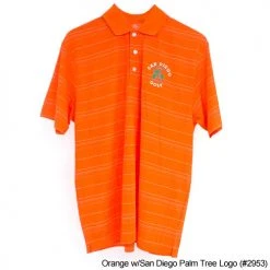 San Diego Gifts San Diego Gift Three Color Textured Stripe Polo Shirts -Cheap Fairway Golf Store SAG0025 25d
