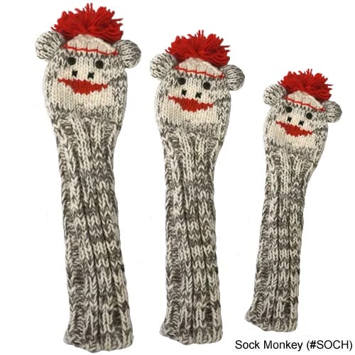 Sunfish Sock Monkey Headcover 2 Sunfish Sock Monkey Headcover - Image 2
