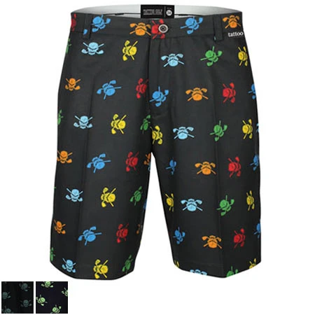 TattooGolf Tattoo Golf Lucky 13 ProCool Golf Shorts 1 TattooGolf Tattoo Golf Lucky 13 ProCool Golf Shorts