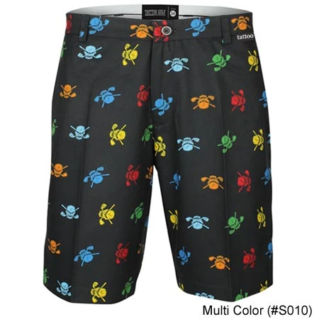 TattooGolf Tattoo Golf Lucky 13 ProCool Golf Shorts 3 TattooGolf Tattoo Golf Lucky 13 ProCool Golf Shorts - Image 3