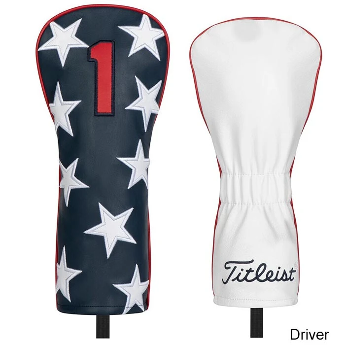 Titleist 2020 Stars And Stripes Leather Headcover 2 Titleist 2020 Stars And Stripes Leather Headcover - Image 2