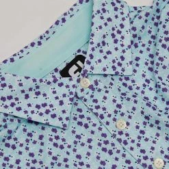 VokeyDesign Vokey Design FJ Lisle Flower Print W/ Self Collar -Cheap Fairway Golf Store VKD0366b